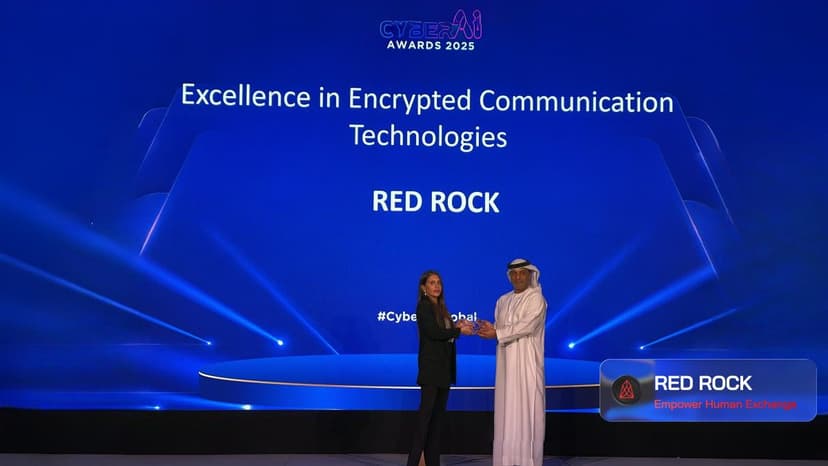 Red Rock honored at Cyber AI Summit & Awards 2025